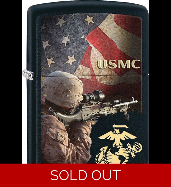 USMC Soldier Zippo Lighter